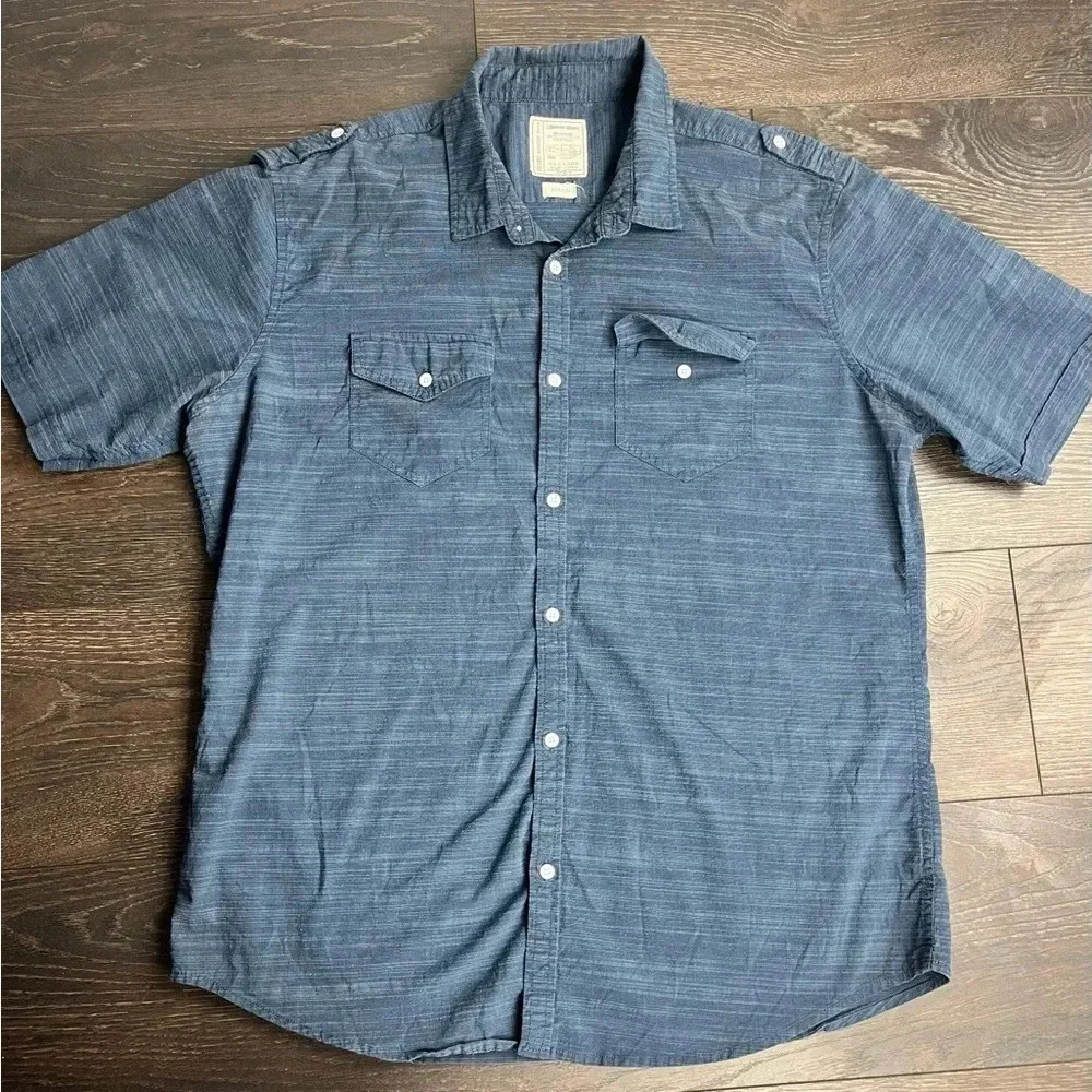 Men’s Colors Alexander Julian Short Sleeve Button Down Shirt